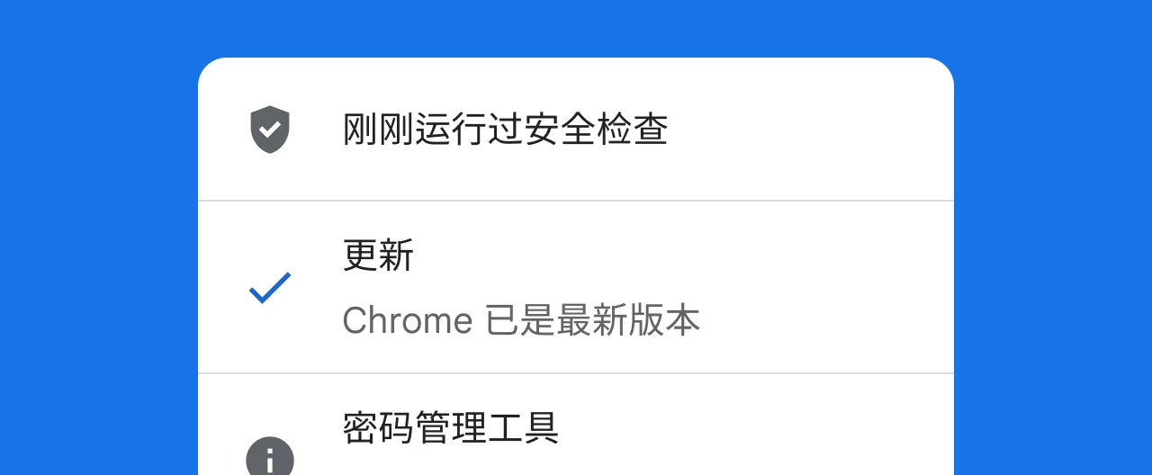 谷歌浏览器一键安全检查系统